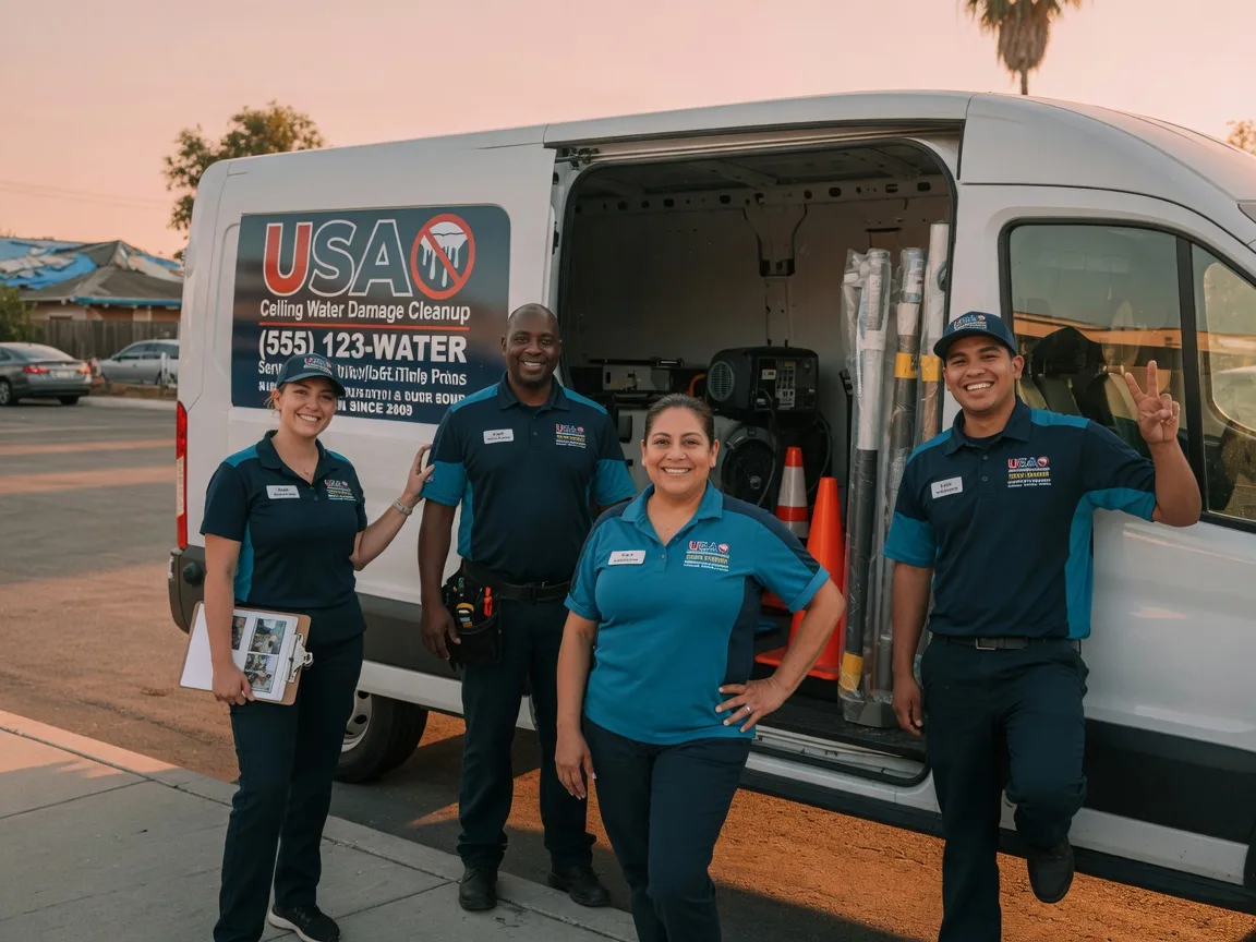 Ceiling Water Damage Restoration company in Nunda, SD